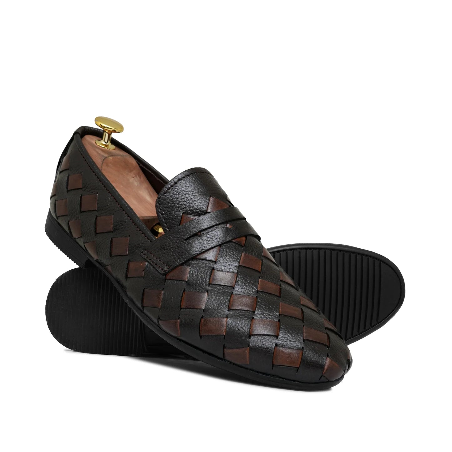 Elegant Woven Cut Shoe Manch D D
