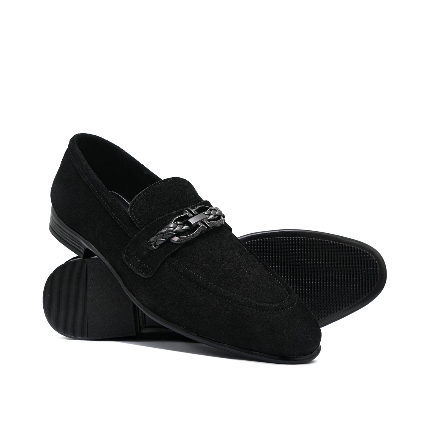 Black Leather Shoe M 8 M O P