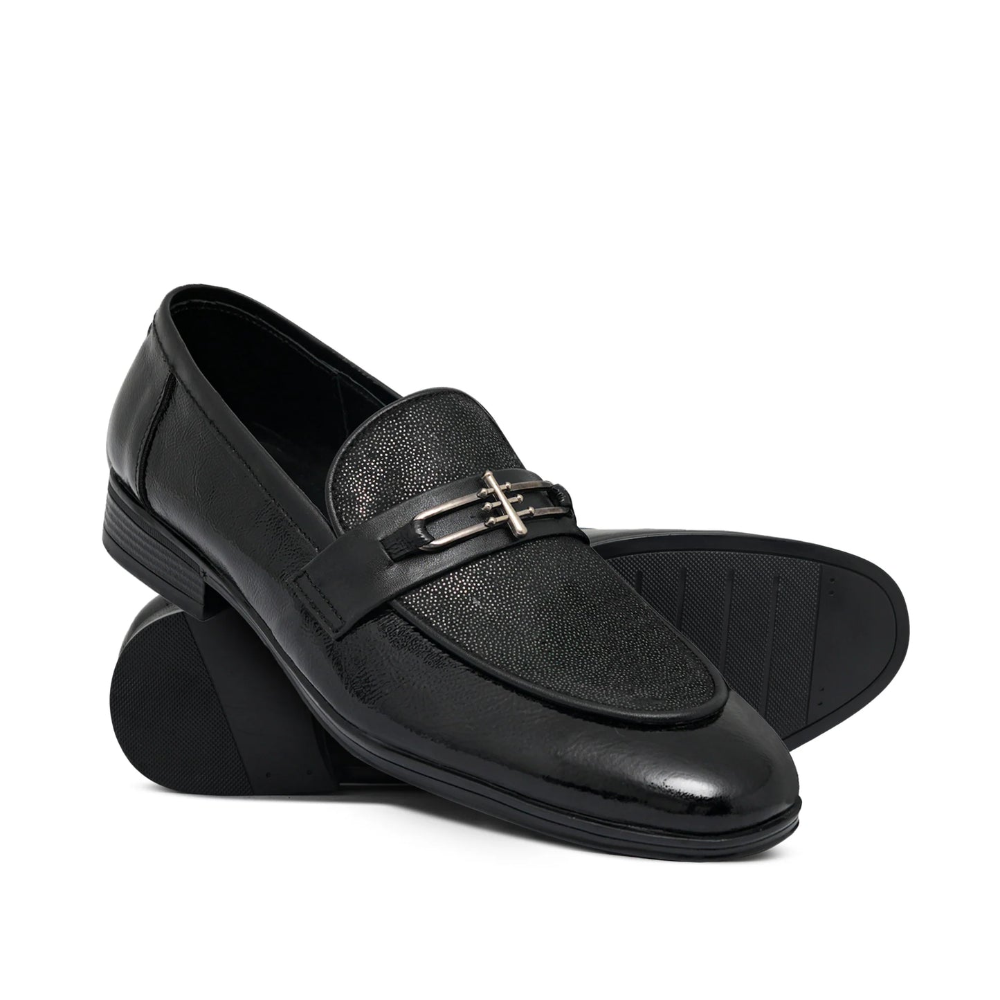 Black Patten Leather Shoe ES Ch C P S